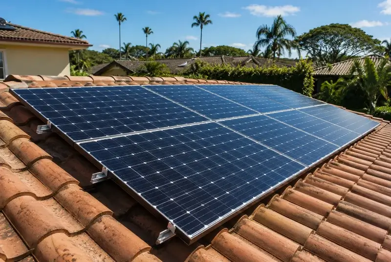 Installation de panneaux solaires à Fuilla